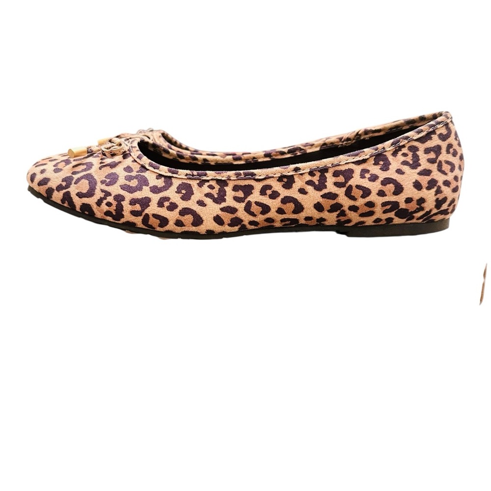Kenneth Cole REACTION Elstree Ballet Flats Leopard Print Size 10 - Picture 4 of 14